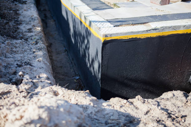 Professional Foundation Crack Repair technician working in Vandalia, OH